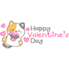 Happy Valentine's Cat