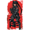 Fille militaire Anime