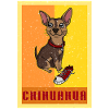 Sneaker Chihuahua Retro Dog