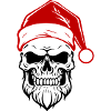 Santa Claus Skull