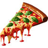 Pizzastück 3D