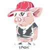 Hip-Hop, Graffiti, Breakdance, Culture, Pig