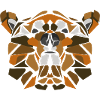 Geometric Bear Mosaic