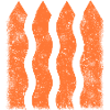 Waves Lines Ornament