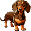Brown Dachshund