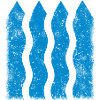 Blue Lines - Deco Ornament