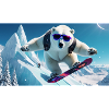 Flying Polar Bear