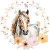Blumenpferd