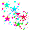 Sterne,stern, bunte Sterne
