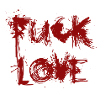FUCK LOVE - white background