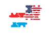 Luxembourg USA Flag American Luxembourger