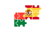 Madagascar Espagne Drapeau Espagnol Malgache