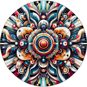 Kunterli - Colorful Mandala Artwork