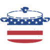Cook Us Flag Cooking
