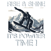Snowboard Powder time