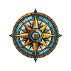 Compass Symbol Signpost Travel