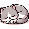 Chat endormi