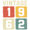 Millésime 1962 Né en 1962