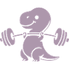 T-Rex mit Hantel Workout