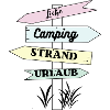 Camping Strand Urlaub Liebe