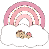 Bébé arc-en-ciel