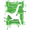 Football overhead kick