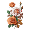 Elegant Roses in Pastels