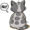 No! Cat