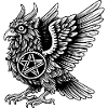 Evil Devil Pigeon