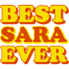 Cadeau amusant avec prénom Sara
