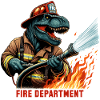 Fire Brigade T-Rex Gift