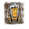 Kühles Blondes Bier