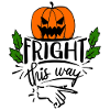 Fright this way - Halloween