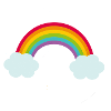 Lucky Bears,Costume,Rainbow,Pink