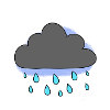 Lucky Bears,Costume,Rain, Gray Cloud