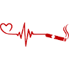 Cigar Pulse Heart Love
