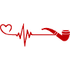 Whistle Pulse Heart Love