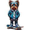 Yorkshire Terrier Skater