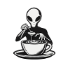 Alien Coffee Extraterrestrial Coffee Enjoyment