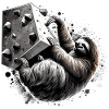 Bouldering Sloth Gift
