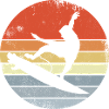 Surfing Vintage Look