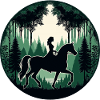 Arabisches Pferd Frau