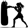 Muay Thai Mädchen