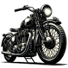 Motorcykel Design, Vintage