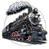 Steam Locomotive Graphics