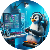PinguStreamer Logo Rund