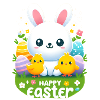 Happy Easter bunny