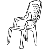 Garden chair/ monobloc