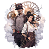 Steampunk Couple
