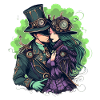 Steampunk-Couple